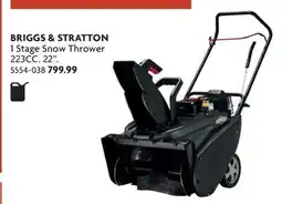 Home Hardware 1 Stage Snow Thrower offer
