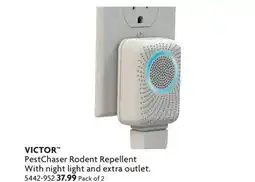 Home Hardware PestChaser Rodent Repellent With night light and extra outlet offer