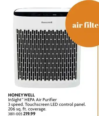 Home Hardware InSight HEPA Air Purifier offer