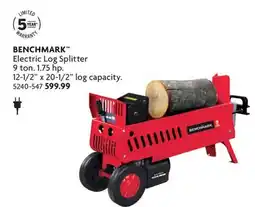 Home Hardware Electric Log Splitter offer