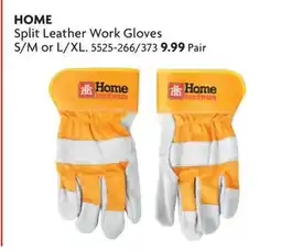 Home Hardware Split Leather Work Gloves offer