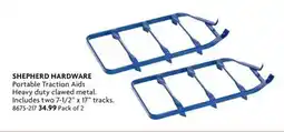 Home Hardware Portable Traction Aids Heavy duty clawed metal offer