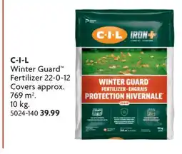 Home Hardware Winter Guard Fertilizer 22-0-12 Covers approx 769 m2 offer