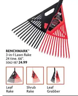Home Hardware 3-in-1 Lawn Rake offer