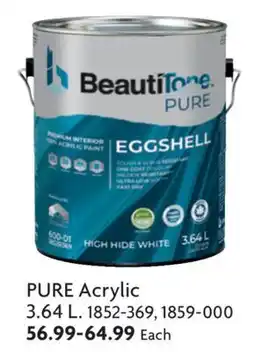 Home Hardware PURE Acrylic offer