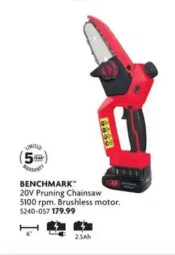 Home Hardware 20V Pruning Chainsaw offer