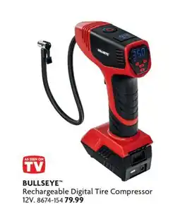 Home Hardware Rechargeable Digital Tire Compressor offer