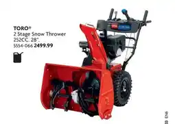 Home Hardware 2 Stage Snow Thrower offer