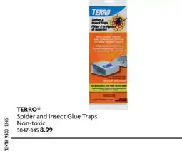 Home Hardware Spider and Insect Glue Traps offer