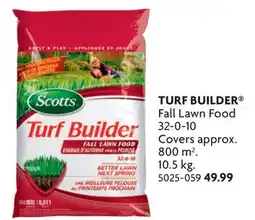 Home Hardware Fall Lawn Food 32-0-10 offer