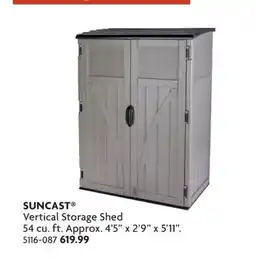 Home Hardware Vertical Storage Shed offer