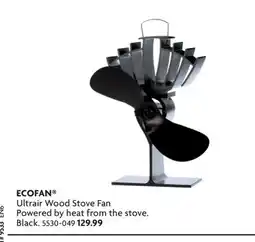 Home Hardware Ultrair Wood Stove Fan offer