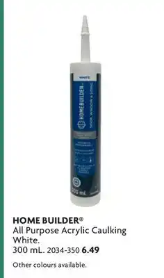 Home Hardware All Purpose Acrylic Caulking offer