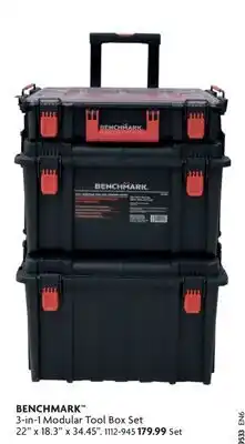 Home Hardware 3-in-1 Modular Tool Box Set offer