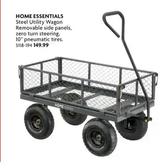 Home Hardware Steel Utility Wagon offer
