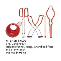 Home Hardware Includes funnel, tongs, jar and lid lifters and a jar wrench offer