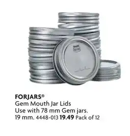 Home Hardware Gem Mouth Jar Lids offer
