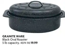 Home Hardware Black Oval Roaster offer
