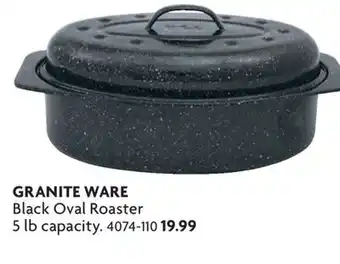 Home Hardware Black Oval Roaster offer