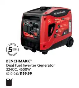 Home Hardware Dual Fuel Inverter Generator offer