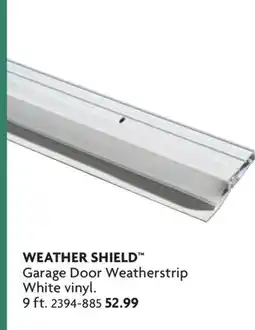 Home Hardware Garage Door Weatherstrip offer