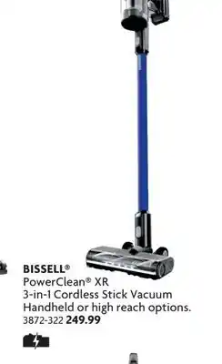 Home Hardware PowerClean XR 3-in-1 Cordless Stick Vacuum offer