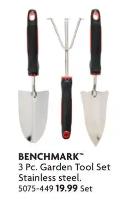 Home Hardware 3 Pc. Garden Tool Set Stainless steel offer