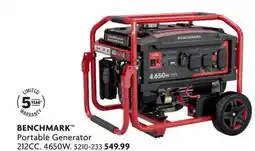 Home Hardware Portable Generator offer