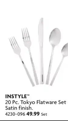 Home Hardware INSTYLE 20 Pc. Tokyo Flatware Set offer