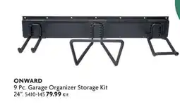 Home Hardware 9 Pc. Garage Organizer Storage Kit offer