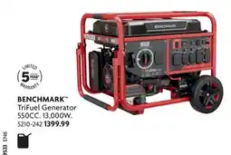 Home Hardware BENCHMARK TriFuel Generator offer