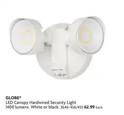Home Hardware LED Canopy Hardwired Security Light offer