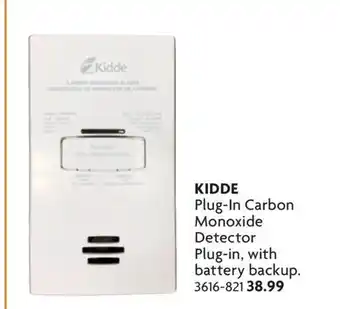 Home Hardware Plug-In Carbon Monoxide Detector offer