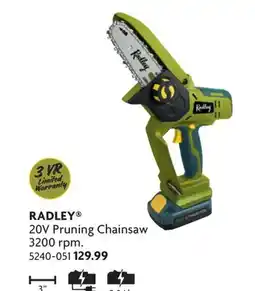 Home Hardware 20V Pruning Chainsaw offer