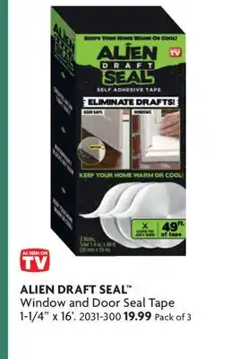 Home Hardware Window and Door Seal Tape offer
