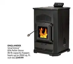 Home Hardware Smartstove EPA Pellet Stove offer