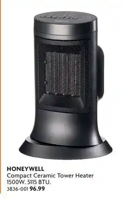 Home Hardware Compact Ceramic Tower Heater offer