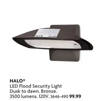 Home Hardware LED Flood Security Light offer