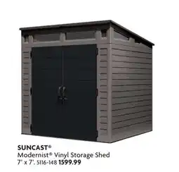 Home Hardware Modernist Vinyl Storage Shed offer