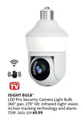 Home Hardware LED Pro Security Camera Light Bulb offer