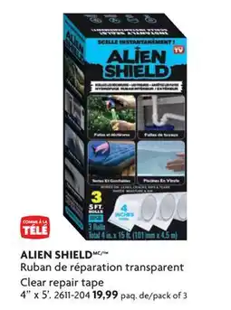 Home Hardware Clear repair tape offer
