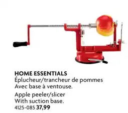 Home Hardware Apple peeler/slicer With suction base offer