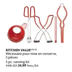Home Hardware 5 pc. canning kit offer