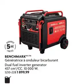 Home Hardware BENCHMARK Dual fuel inverter generator offer
