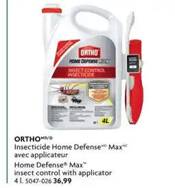 Home Hardware Home Defense Max insect control with applicator offer