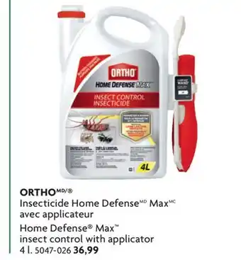 Home Hardware Home Defense Max insect control with applicator offer