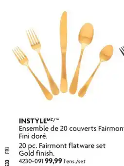 Home Hardware 20 pc. Fairmont flatware set offer