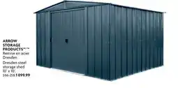 Home Hardware Dresden steel storage shed offer