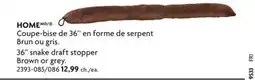 Home Hardware 36 snake draft stopper offer