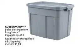 Home Hardware Roughneck storage box 68 L capacity offer